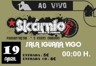 Concerto Apresentaçom do novo CD de Skarnio