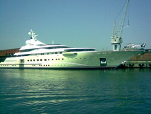 O 'Pelorus', iate de Abramovich