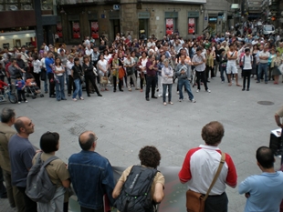 Asistentes á convocada en Pontevedra