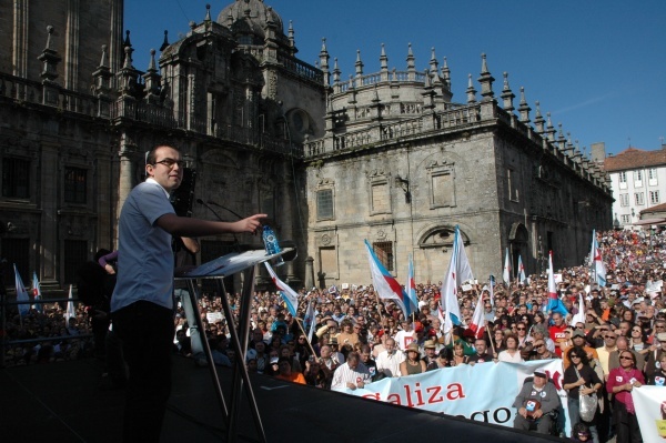 Manifestación Queremos Galego